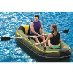 BATEAU GONFLABLE BESTWAY HYDRO FORCE + 2 RAMES + GONFLEUR -Kayak Libre Magasin bateau gonflable bestway hydro force 2 rames gonfleur 3