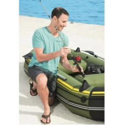 BATEAU GONFLABLE BESTWAY HYDRO FORCE + 2 RAMES + GONFLEUR -Kayak Libre Magasin bateau gonflable bestway hydro force 2 rames gonfleur 4