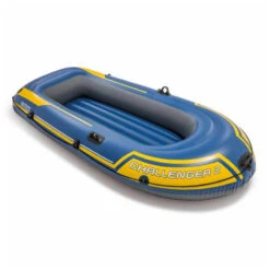 BATEAU GONFLABLE INTEX CHALLENGER 2 + 2 RAMES + GONFLEUR -Kayak Libre Magasin bateau gonflable intex challenger 2 2 rames gonfleur 3