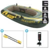BATEAU GONFLABLE INTEX SEAHAWK 2 + 2 RAMES + GONFLEUR -Kayak Libre Magasin bateau gonflable intex seahawk 2 2 rames gonfleur