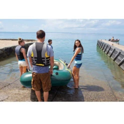 BATEAU GONFLABLE INTEX SEAHAWK 4 + 2 RAMES + GONFLEUR -Kayak Libre Magasin bateau gonflable intex seahawk 4 2 rames gonfleur 2