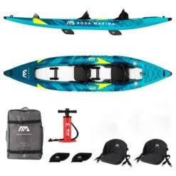 KAYAK AQUA MARINA STEAM 412 2 PERSONNES 2023 -Kayak Libre Magasin kayak aqua marina steam 412 2 personnes 2022 1