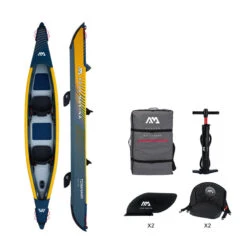 KAYAK GONFLABLE AQUA MARINA TOMAHAWK AIR-K 2P 2023 11 KAYAK GONFLABLE AQUA MARINA TOMAHAWK AIR-K 2P 2023 -Kayak Libre Magasin kayak gonflable aqua marina tomahawk air k 2p 2023 1