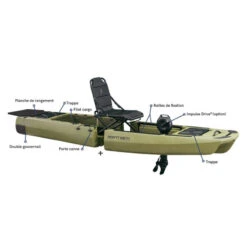 KAYAK MODULABLE POINT 65 KINGFISHER VERSION MER HOMOLOGABLE -Kayak Libre Magasin kayak modulable point 65 kingfisher version mer homologable 1