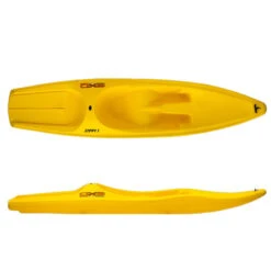 Kayak Rigide Exo Zippy Jaune -Kayak Libre Magasin kayak rigide exo zippy jaune 1