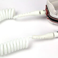 LEASH DE SUP HOWZIT COIL BLANC -Kayak Libre Magasin leash de sup howzit coil blanc 5