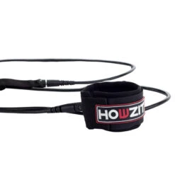LEASH SURF HOWZIT NOIR DIAMETRE 7MM -Kayak Libre Magasin leash surf howzit noir diametre 7mm 9