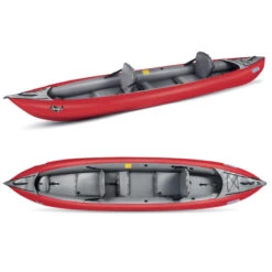 PACK KAYAK GUMOTEX THAYA 2 PLACES CONVERTIBLE ROUGE -Kayak Libre Magasin pack kayak gumotex thaya 2 places convertible rouge 2