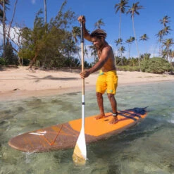 PAGAIE FANATIC BAMBOO CARBON 50 FIXE 7.25 -Kayak Libre Magasin pagaie fanatic bamboo carbon 50 fixe 725 7