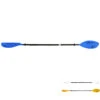 PAGAIE KAYAK AQUADESIGN ATTAK 4 PARTIES 220CM Bleu -Kayak Libre Magasin pagaie kayak aquadesign attak 4 parties 220cm bleu