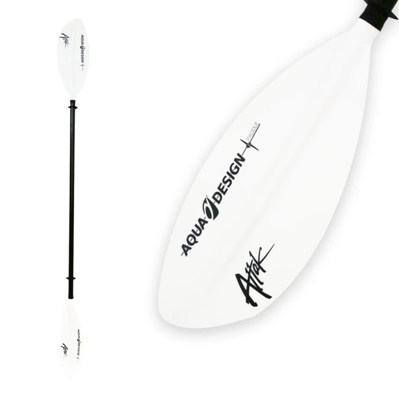 PAGAIE KAYAK AQUADESIGN ATTAK FIBRE 1 PARTIE 4 PAGAIE KAYAK AQUADESIGN ATTAK FIBRE 1 PARTIE – Image 2