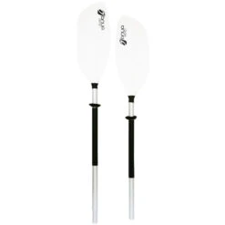 PAGAIE KAYAK AQUADESIGN WHITE 2 PARTIES 215CM -Kayak Libre Magasin pagaie kayak aquadesign white 2 parties 215cm 4