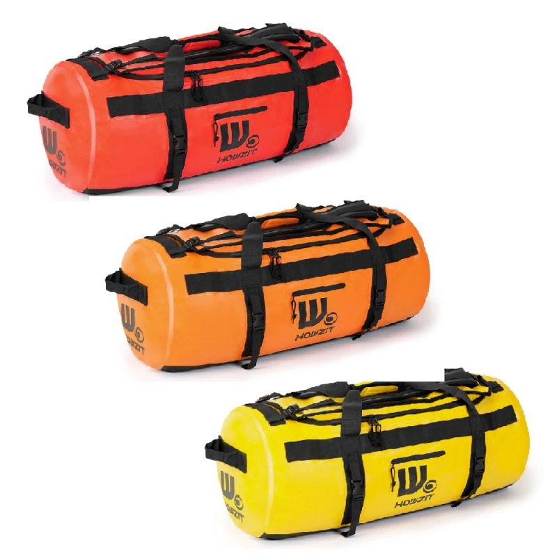 Sac De Voyage étanche DUFFEL BAG 90L HOWZIT - ORANGE 2 Sac De Voyage étanche DUFFEL BAG 90L HOWZIT - ORANGE