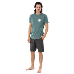T-SHIRT RIP CURL WETTIE ESSENTIAL BLEU GRIS -Kayak Libre Magasin t shirt rip curl wettie essential bleu gris 3